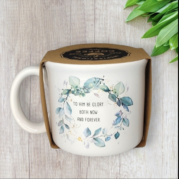 🆕️ Scripture 2 Peter 3 / 18 Inspirational Floral 18oz Mug - Picture 3 of 5